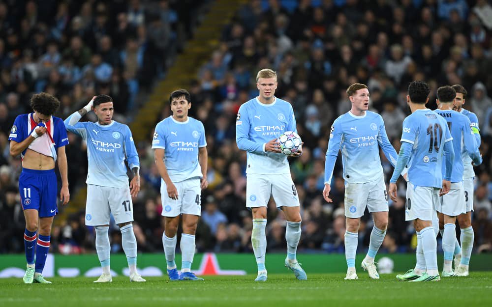 Man City thrashed on Pep Guardiola return but Erling Haaland makes history against PSG