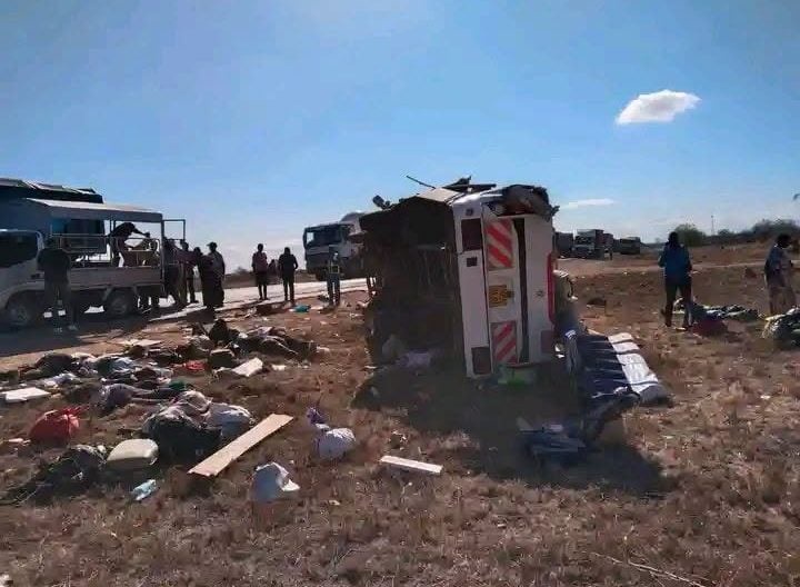 Total Number Of Confirmed Deaths & Injuries After Greasy Road Accident Along This Highway