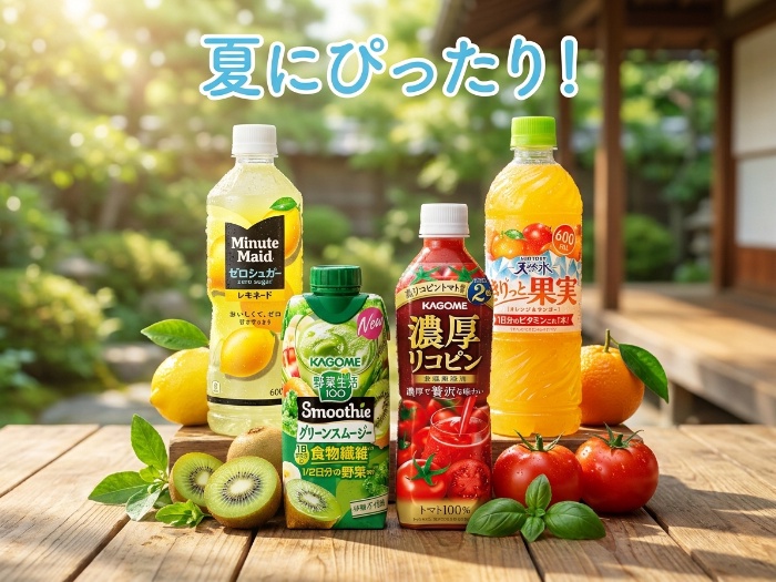 飲むだけで健康的な毎日を！おすすめジュース特集