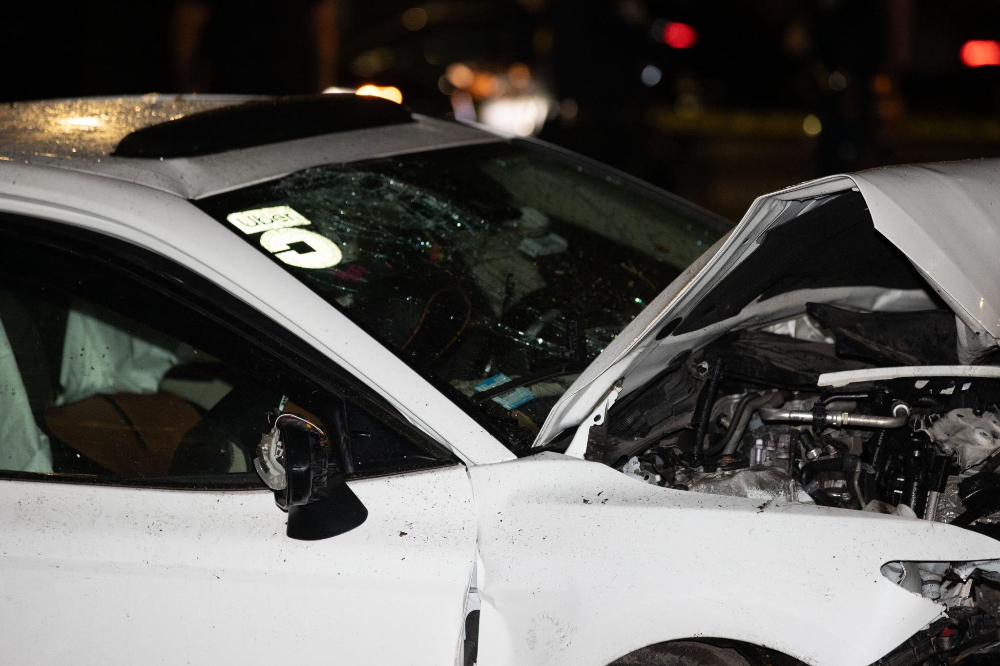 Man killed, passenger critically injured in Brooklyn crash as cops hunt driver who fled scene
