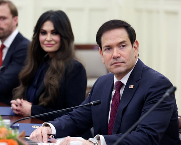 Marco Rubio brushes off questions about Kimberly Guilfoyle pressing donor to pay credit card