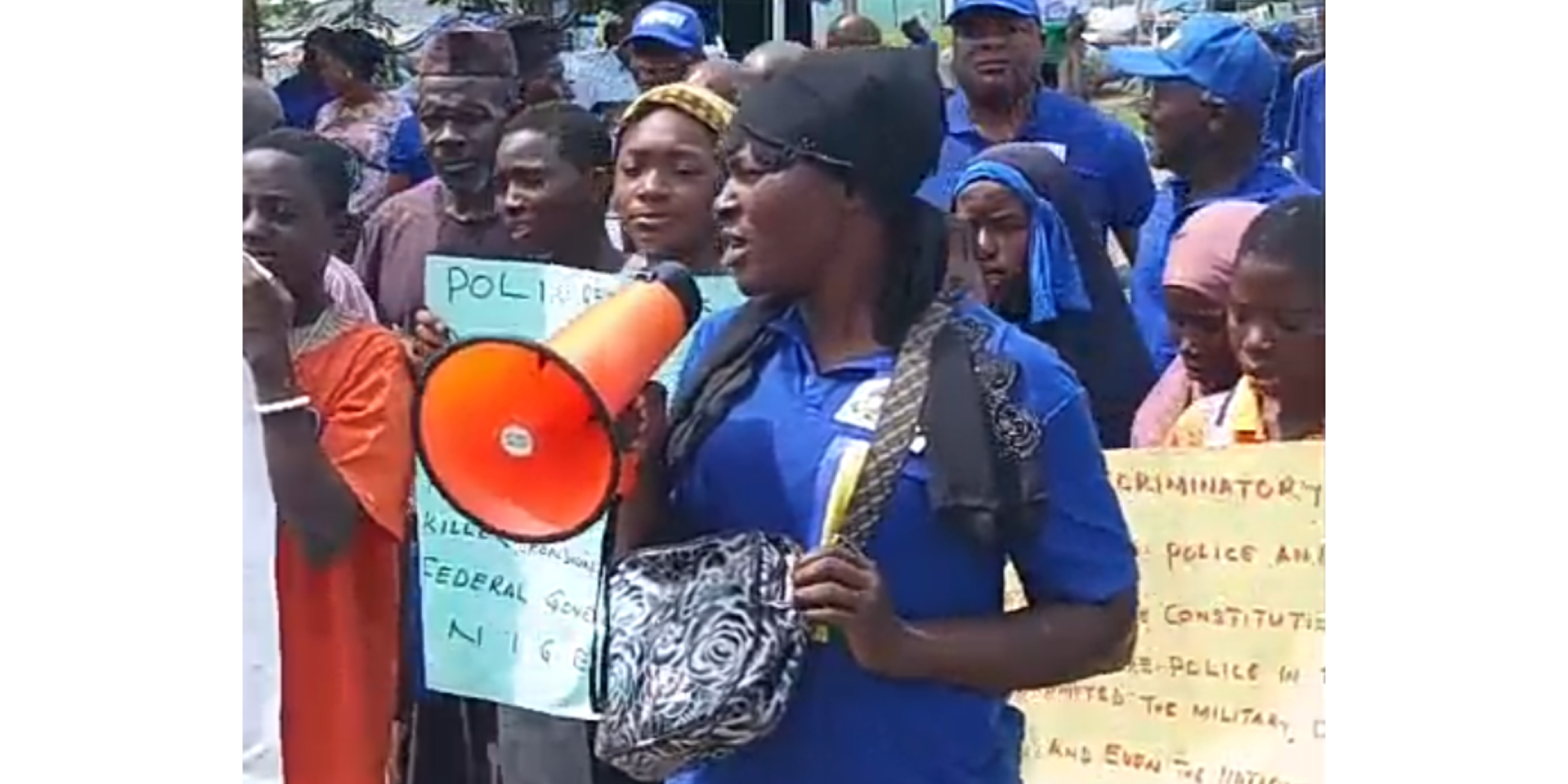 BREAKING: Protesting Retired Police Officers Occupy National Assembly Over Pension Scheme, Give Tinubu Fresh Ultimatum