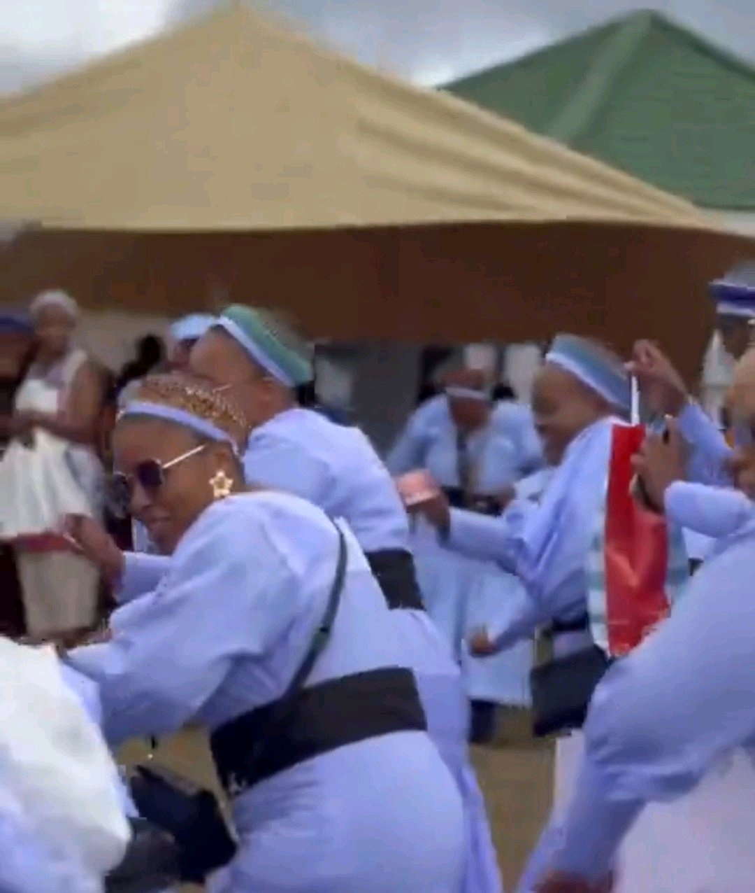 Woman asks if this is the church where women do not wear panties after seeing a video