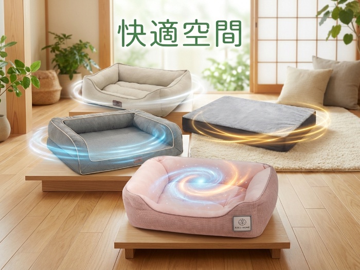 ペットのための快適な居場所を！最新ペットベッドセレクション