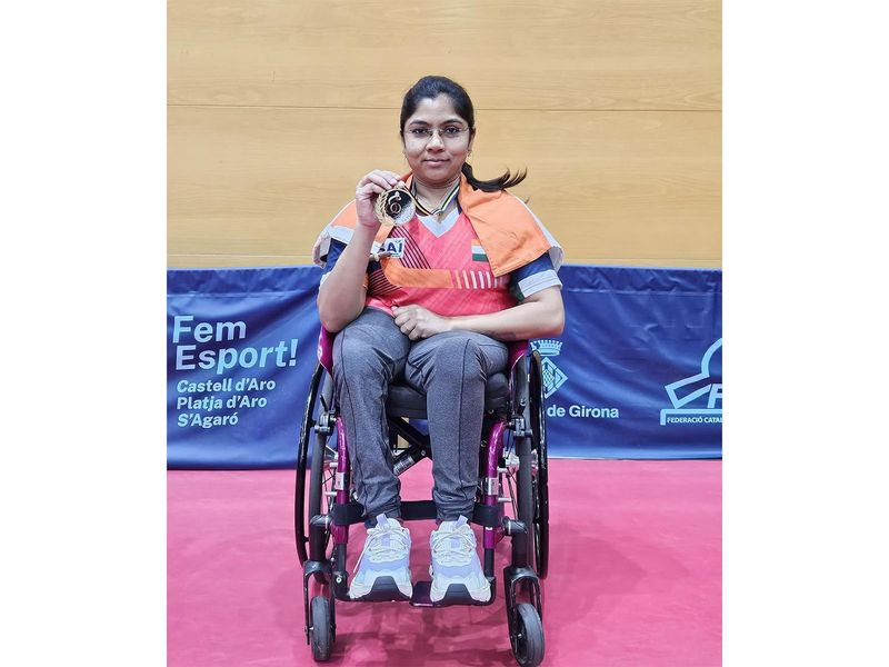 Asian Para Games: Bhavina Patel bags bronze in table tennis; shuttlers Pramod Bhagat, Manisha Ramdass assured of medal