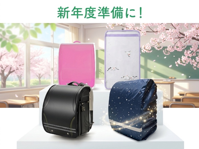 新年度にぴったり！ランドセルカバー特集