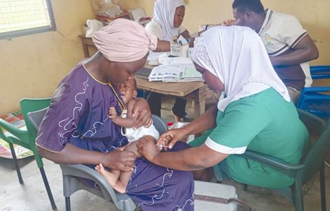 Babies weighed under neem tree – Sahakpalgu residents appeal for improved health facility