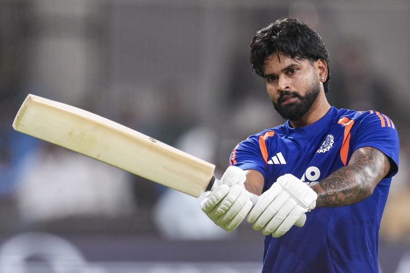 Shreyas Iyer jumps 3 places to career-best fourth in ICC T20I batting rankings