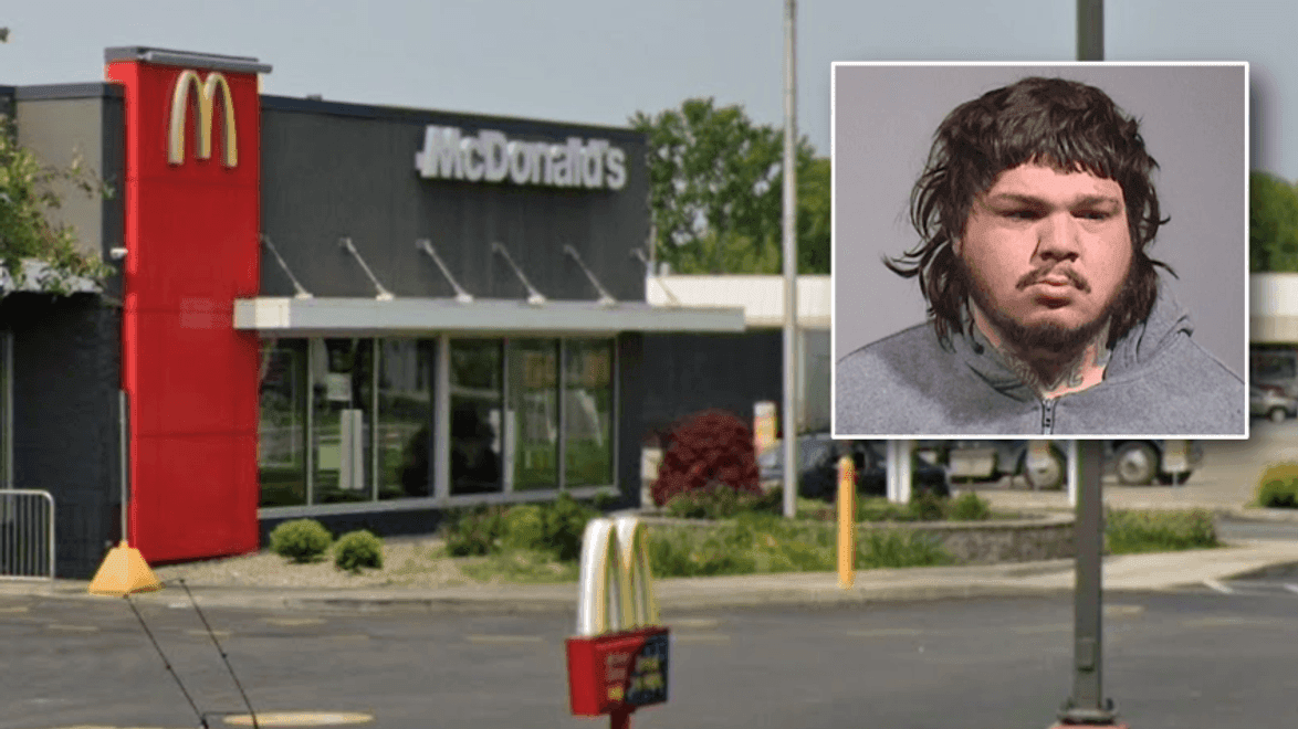 Ohio man with fire extinguisher robbed, threatened to shoot up McDonald’s location: police