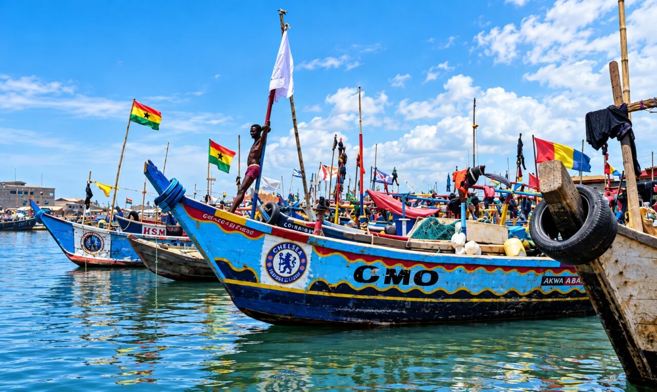 Search Launched for Seven Ghanaian Fishermen Stranded off Benin