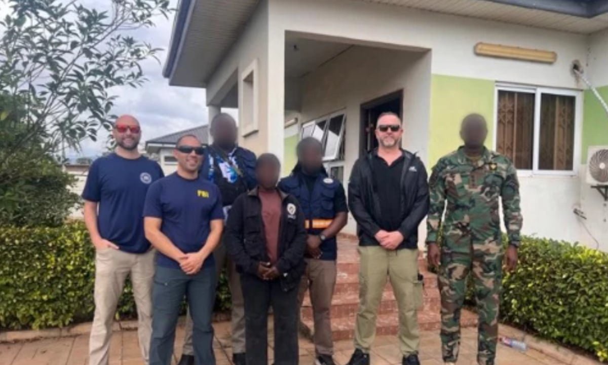 FBI raids compound, arrests over 130 in Ghana over fraud