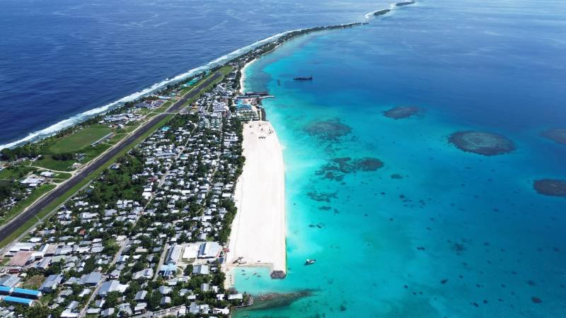 Leaders to visit Pacific atoll at frontline of climate change