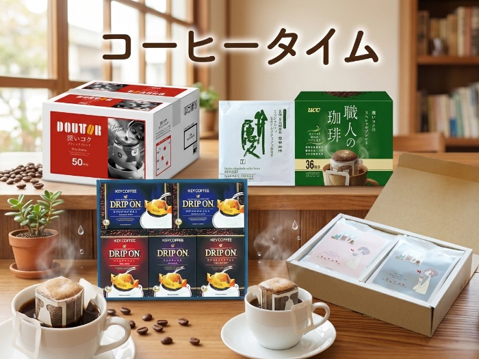 手軽に楽しむ本格ドリップコーヒー特集