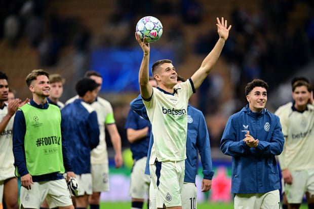 Champions League roundup: Tresoldi hat-trick stuns Inter for Club Brugge win