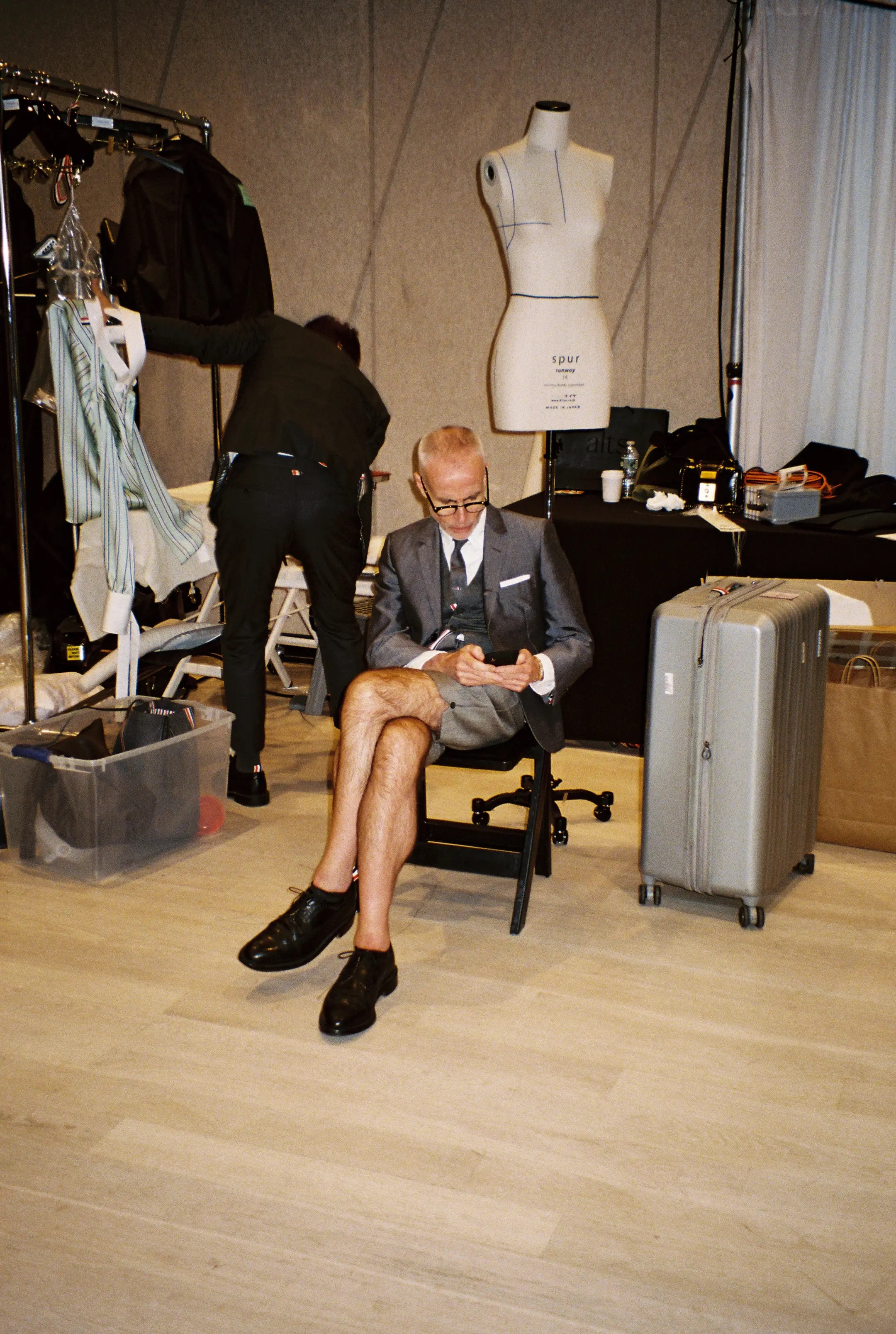 An interview with designer Thom Browne, who is never out of uniform