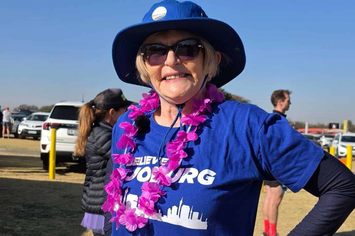 WATCH: Helen Zille emerges from spinning car in Joburg election stunt