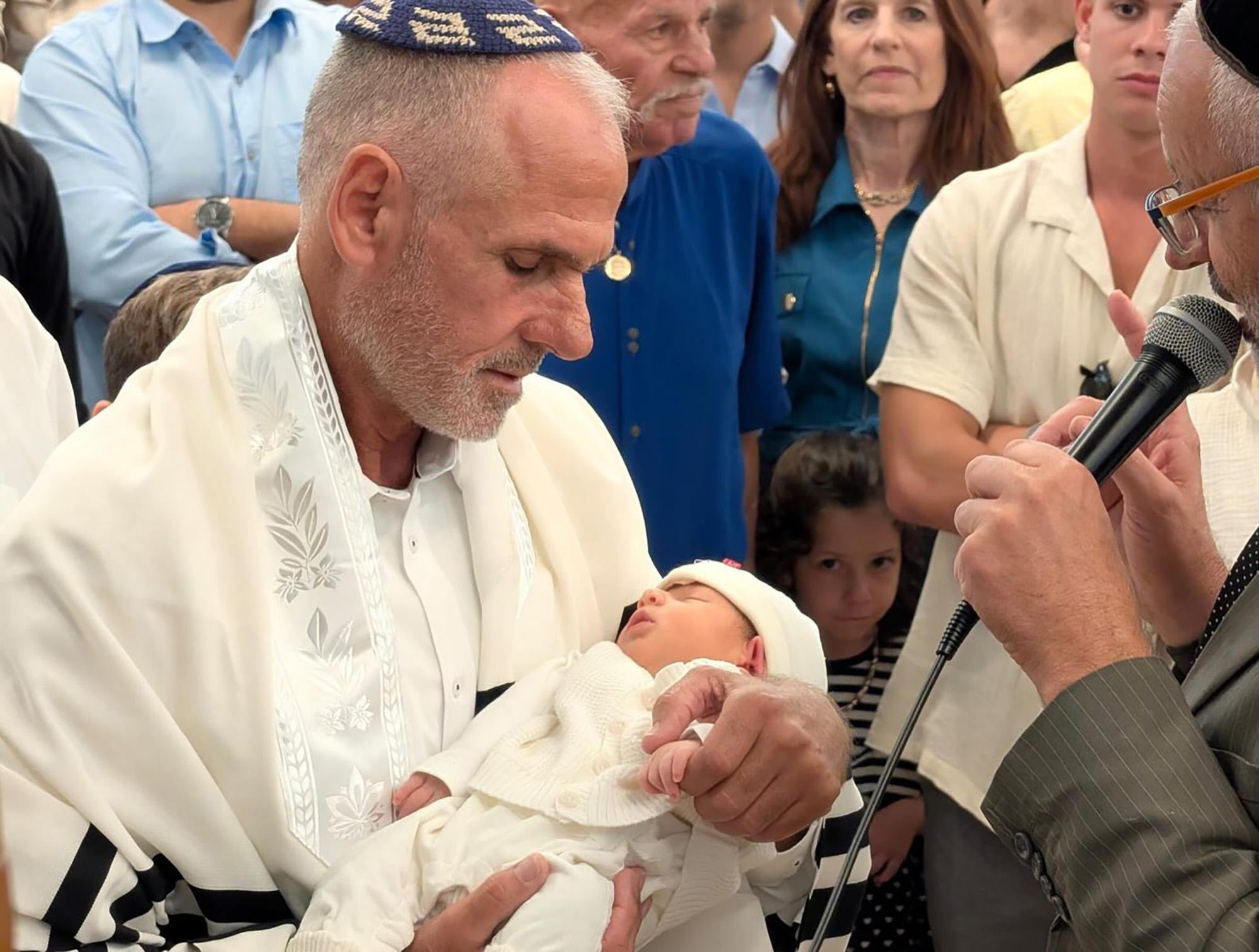 Parents of Israeli hostage slain by Hamas welcome baby boy born from egg frozen 25 years ago