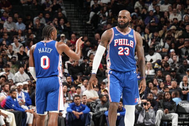 LeBron James shines in pre-season debut for revamped Philadelphia 76ers