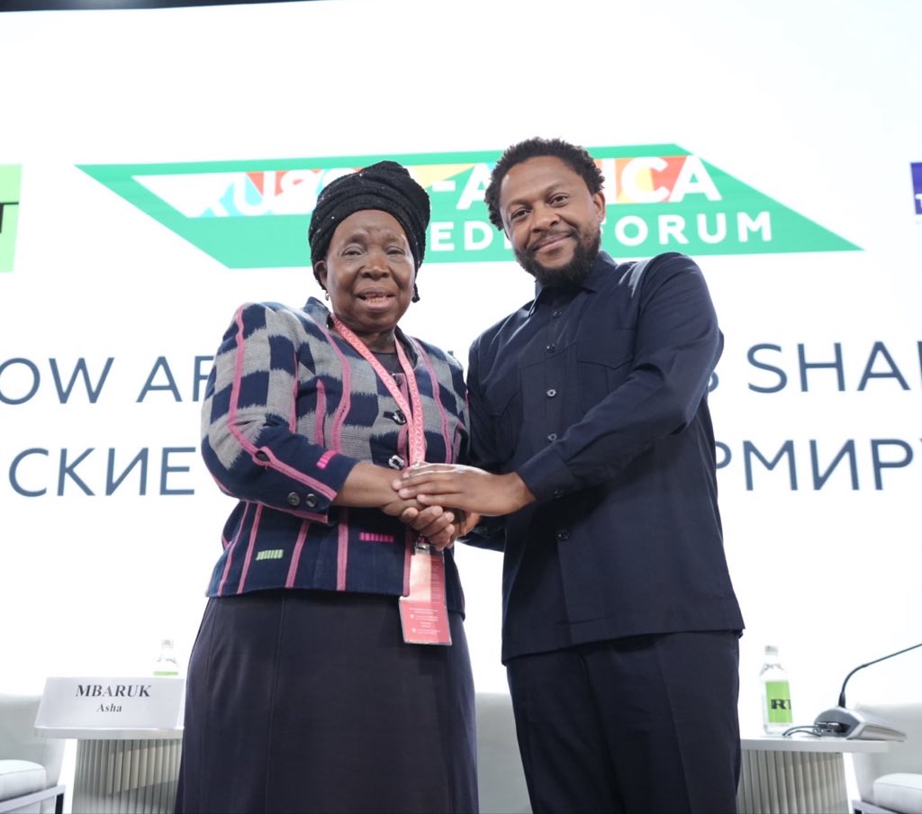 Nkosazana Dlamini-Zuma Attends Russia-Africa Summit in Moscow