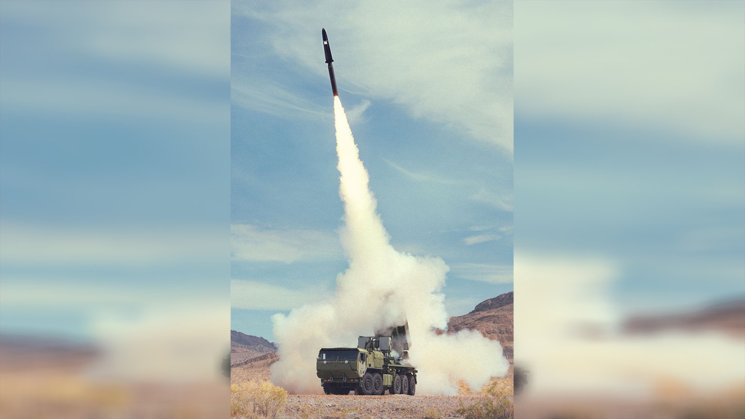 Blackbeard Hypersonic Missile Shown Being Fired From Ground Launcher