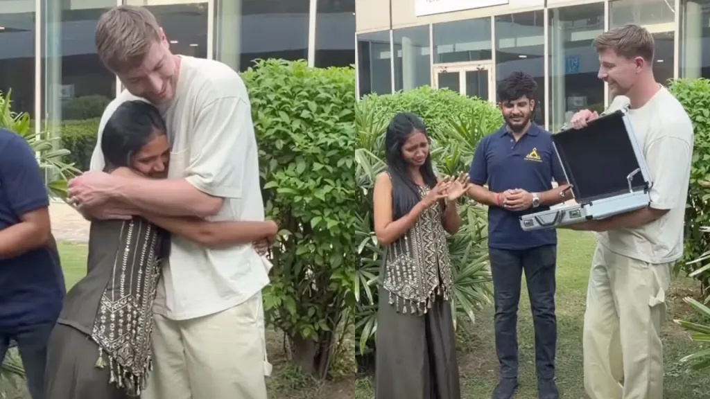 Indian woman meets MrBeast on day 365 of year-long challenge, wins $10,000