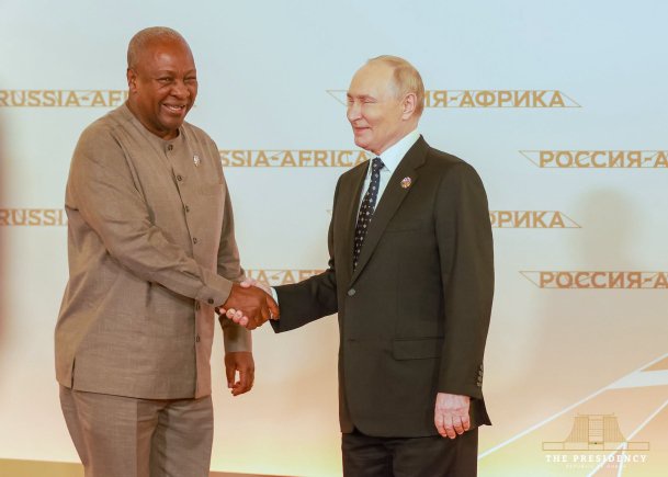 Russia–Africa Summit opens in Moscow with President Mahama in attendance
