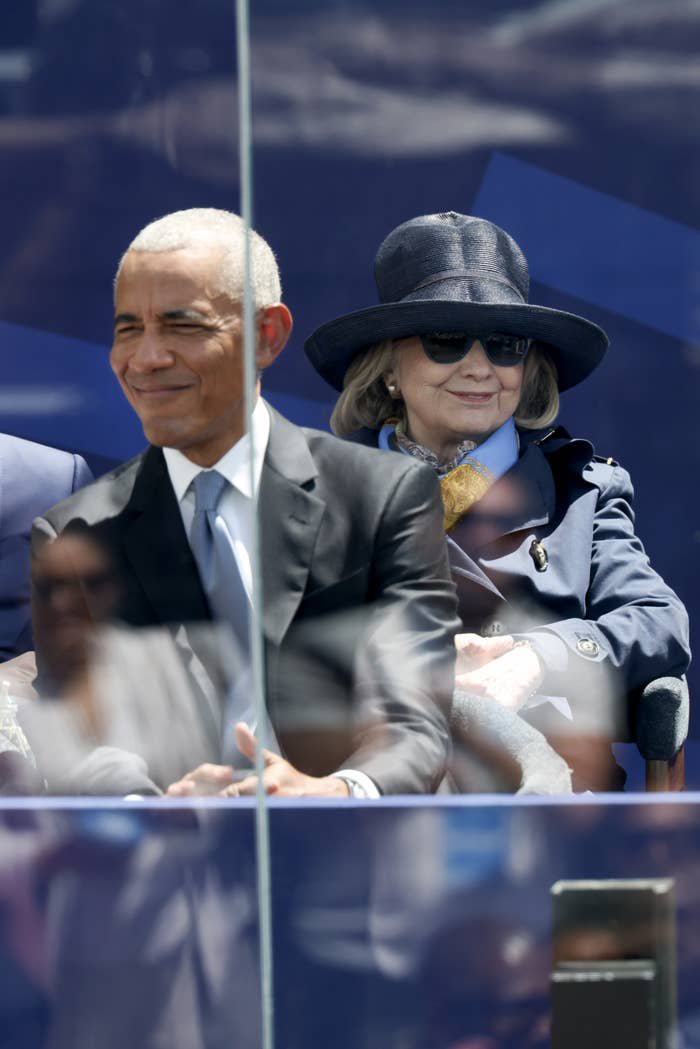 Hillary Clinton Finally Revealed What She Said In Her Viral Donald Trump-Trolling Exchange With Barack Obama