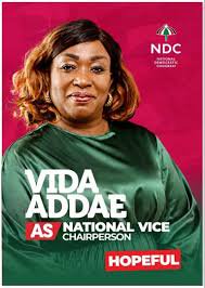 Vida Addae Declares Bid for NDC National Vice Chairperson, Pledges Grassroots-Centred Leadership