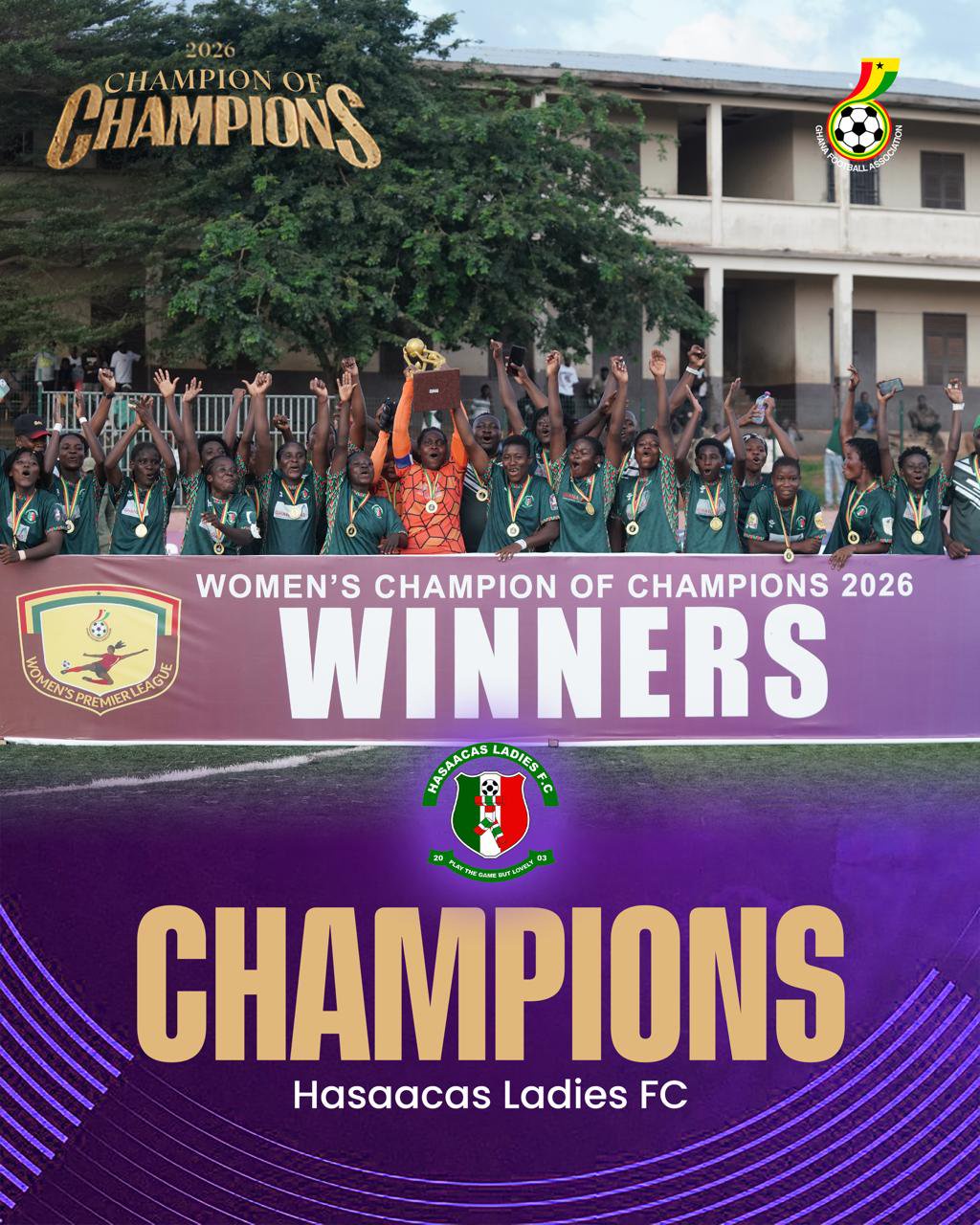 CAF upholds decision to annul Edo Queens’ shoot-out win over Ampem Darkoa