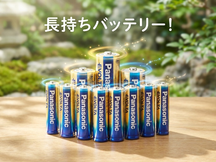 信頼の乾電池選び、これに決まり！