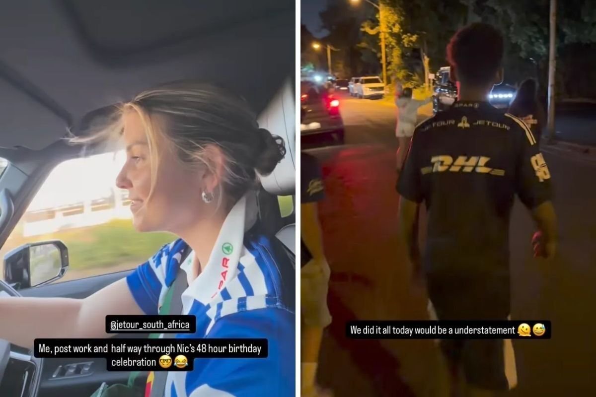 Rachel shows support at Siya Kolisi’s Stormers homecoming