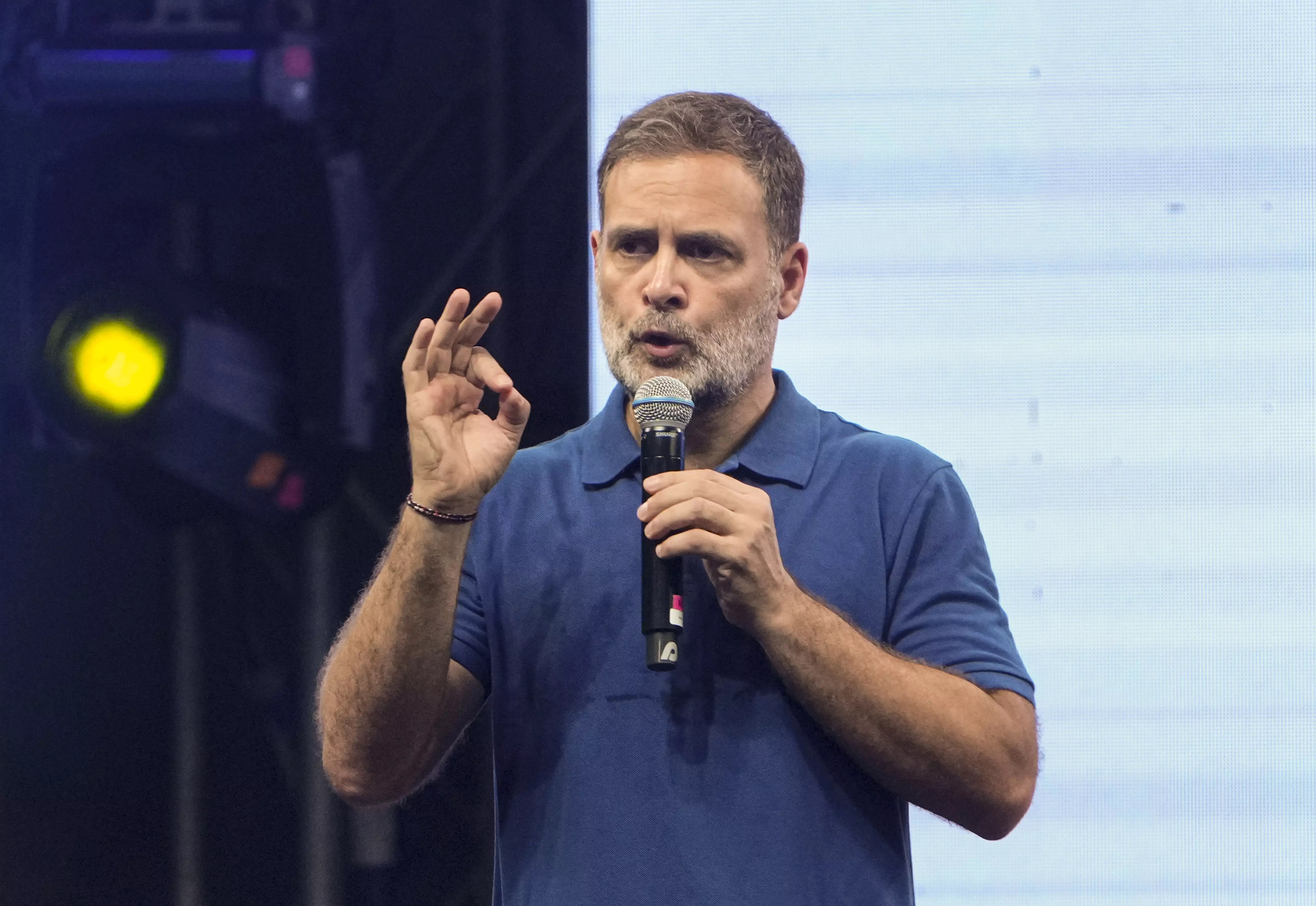 Protecting CEC: Rahul Targets Modi, Asks ‘Why is Delhi Jailed’