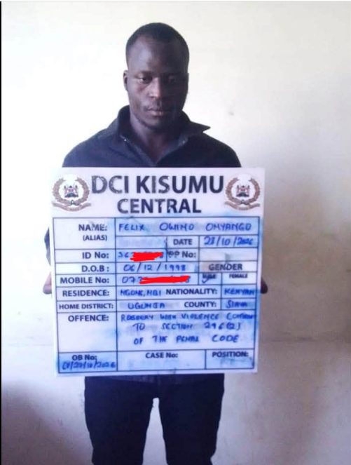 “Ndio Hawa” DCI Narrates How They Managed to Arrest Robbers in Kisumu After Dramatic Chase
