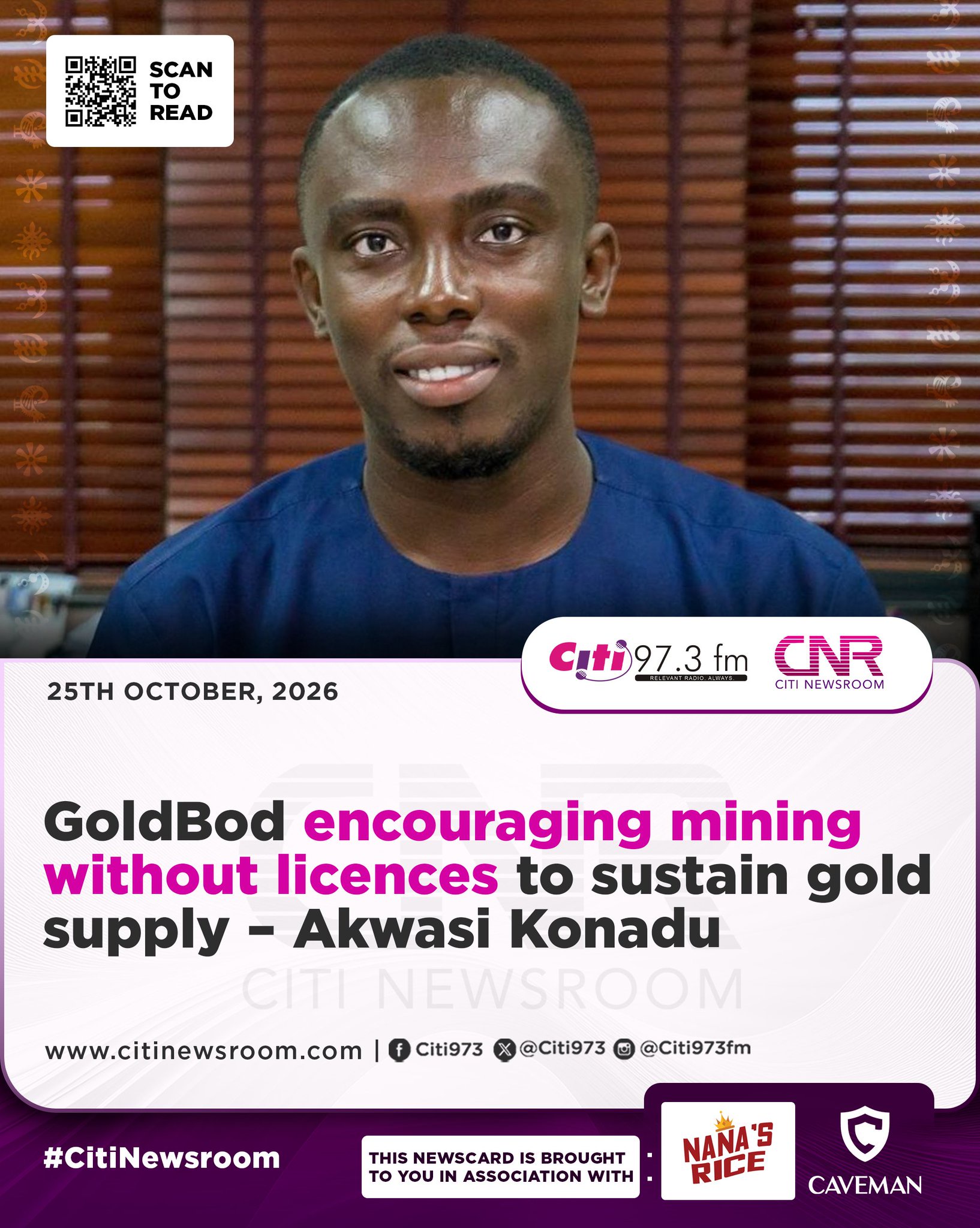 GoldBod Under Fire — Akwasi Konadu Accuses Gold Board of Putting Gold Supplies Ahead of Mining Law