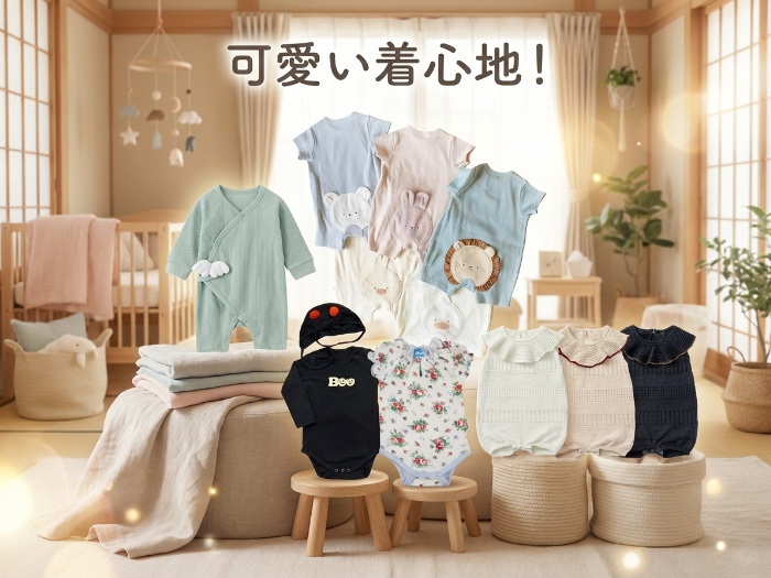 ベビー服でかわいいコーデを楽しもう！
