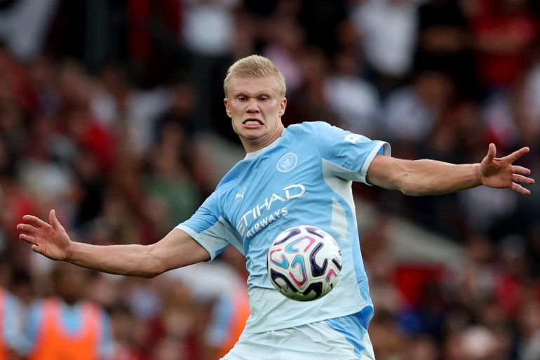 Man City must ‘stick together’ after Premier League charges, says Haaland