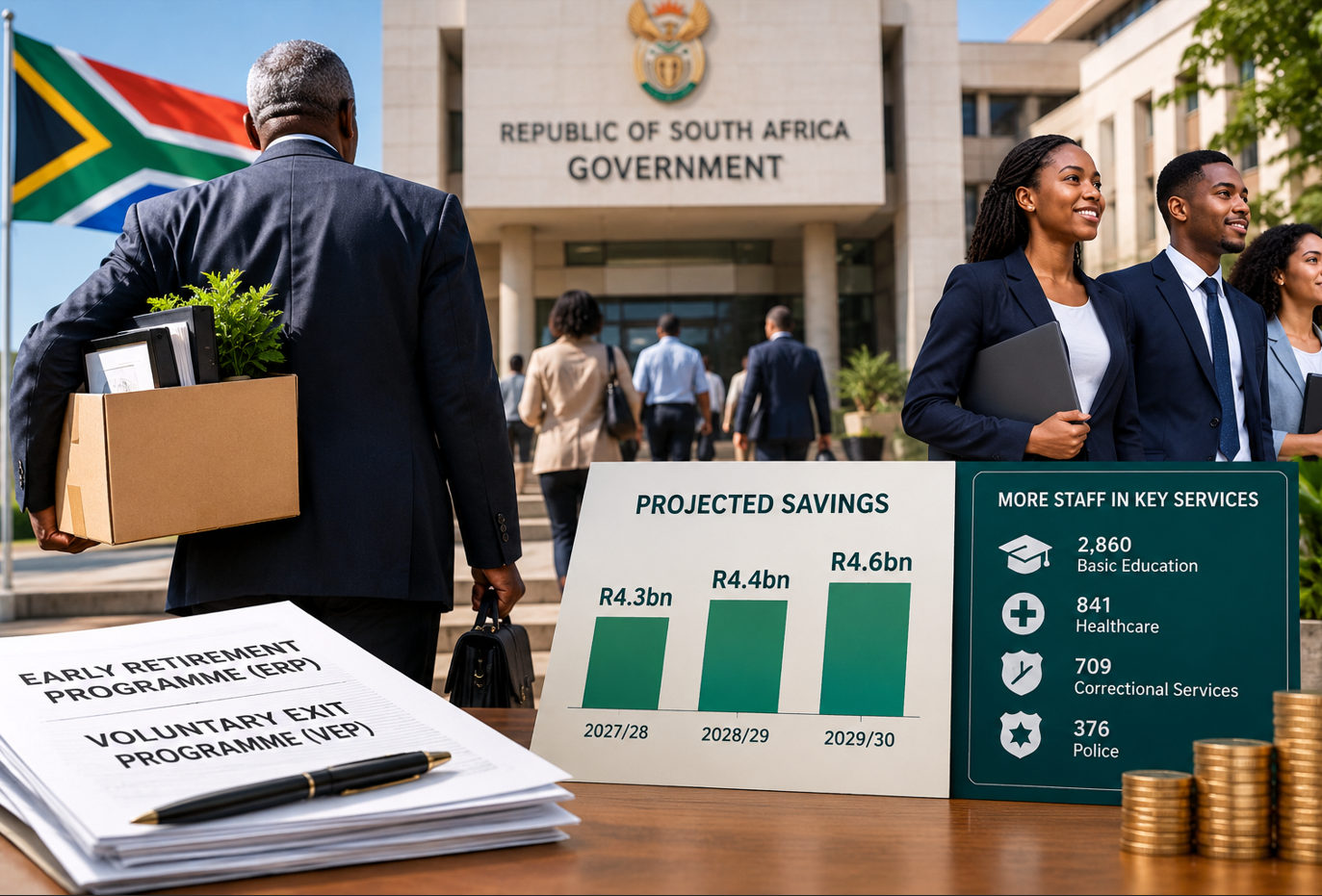 Government waves goodbye to 27,450 employees as billions in savings beckon