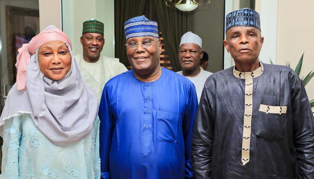 ADC Presidential Candidate Atiku Abubakar Receives Honourable Garus Gololo [Photos]