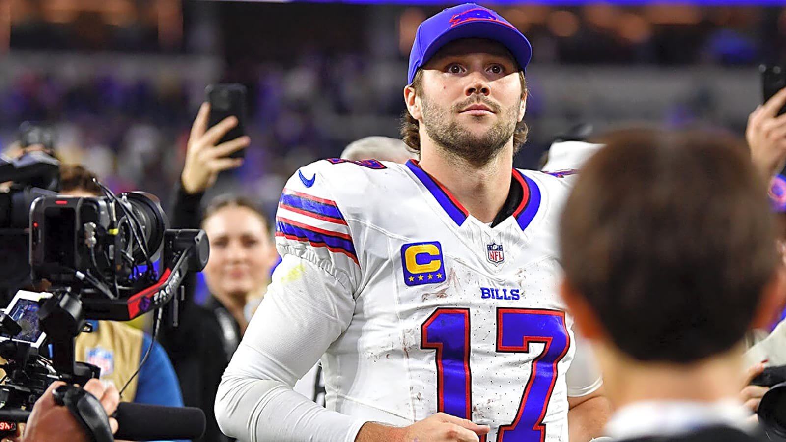 Skip Bayless passionately declares himself a fan of Bills’ Josh Allen