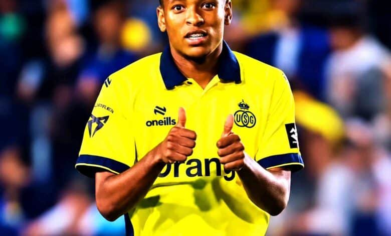 Rele Mofokeng inspires his Belgian side to a victory