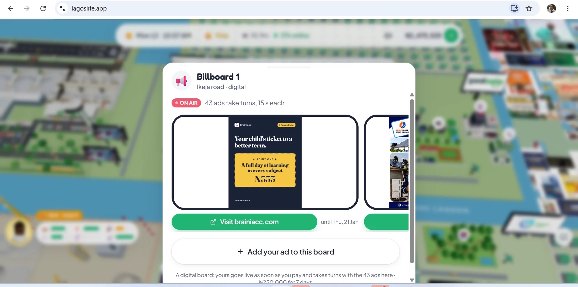 How Lagos Life turned a viral game into an ad business