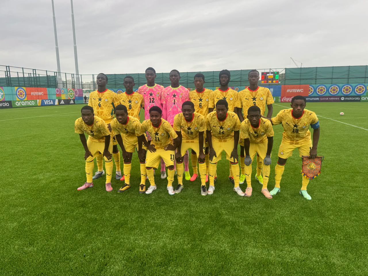 Ghana U-15 Boys finish seventh at maiden FIFA World Cup and Festival in Azerbaijan