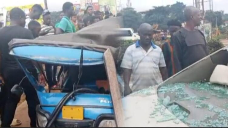 Accident At Sofoline Flyover Leaves Four Injured