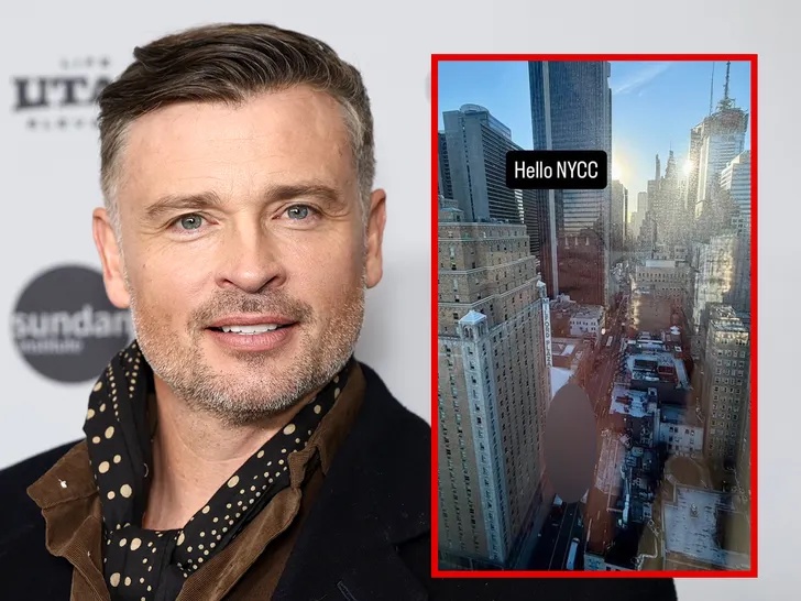 Actor Tom Welling accidentally posts explicit photo on Instagram