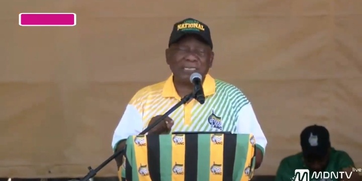 NYWE NYWE NYWE’: Ramaphosa Mocks Opposition As He Defends ANC’S Record Ahead Of Local Elections