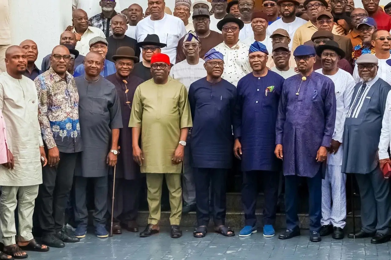 Wike Leads Rivers Lawmakers, LG Chairmen to Closed-Door Meeting With Fubara