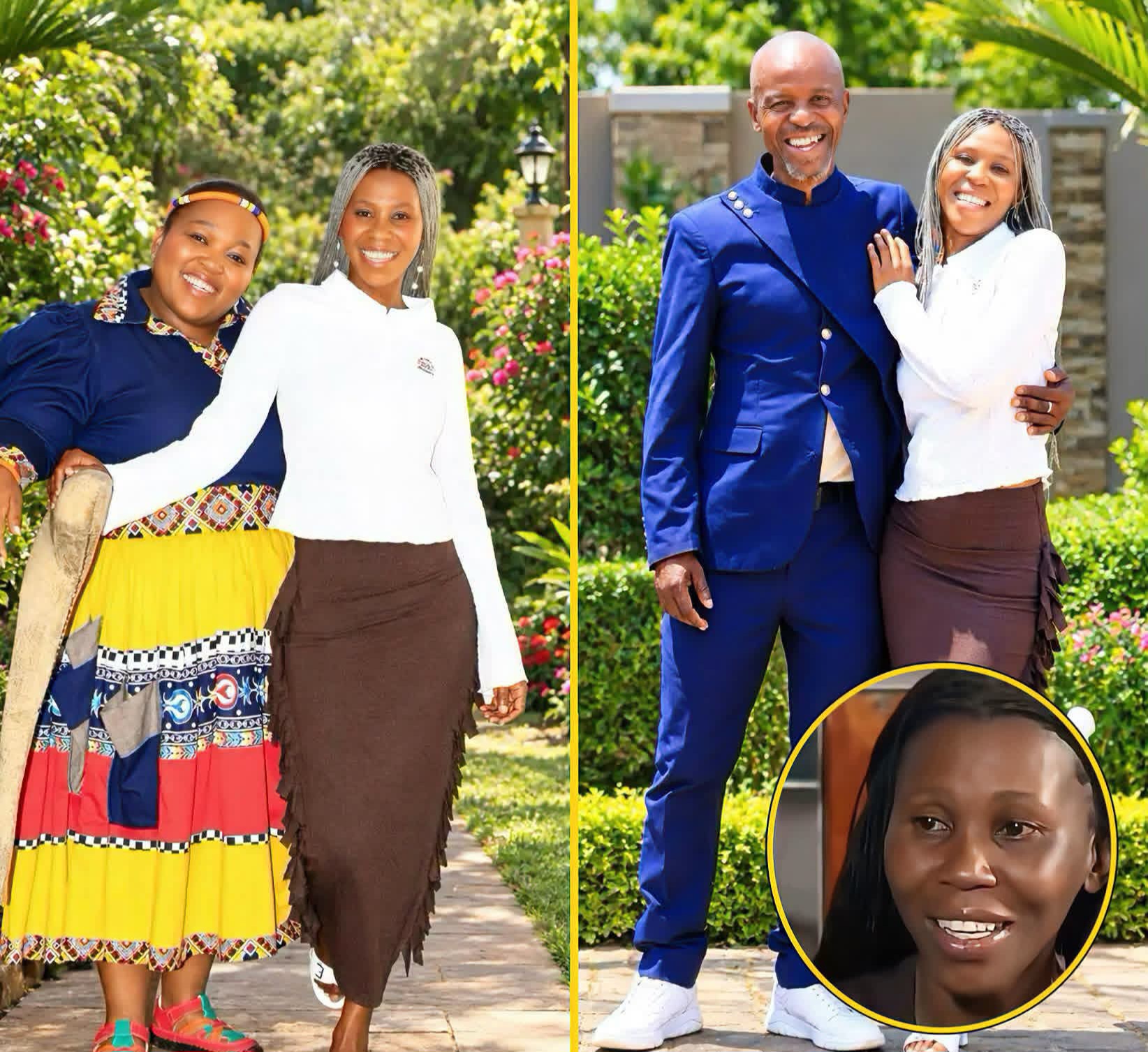 Lerato Poses With Her Father in a New Picture, Touching Hearts