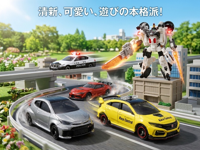 ミニカーの楽しさ再発見！タカラトミーのおすすめ車種