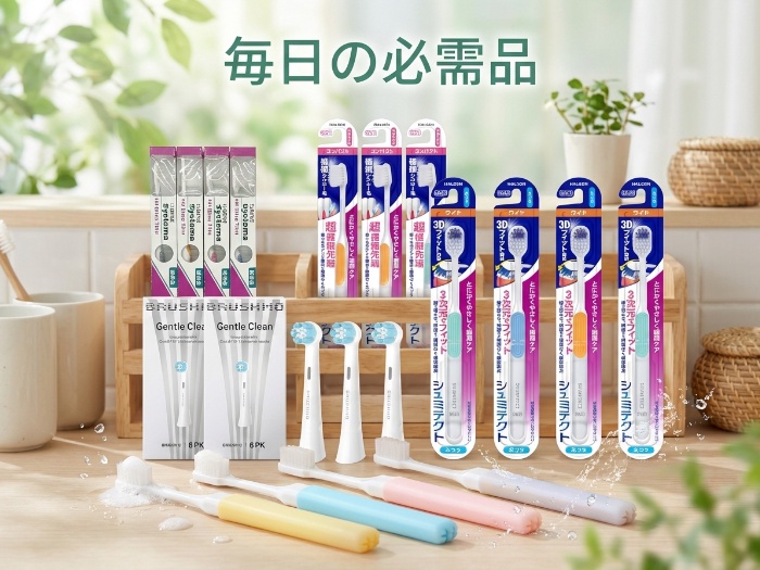 あなたの毎日にぴったりの歯ブラシ特集