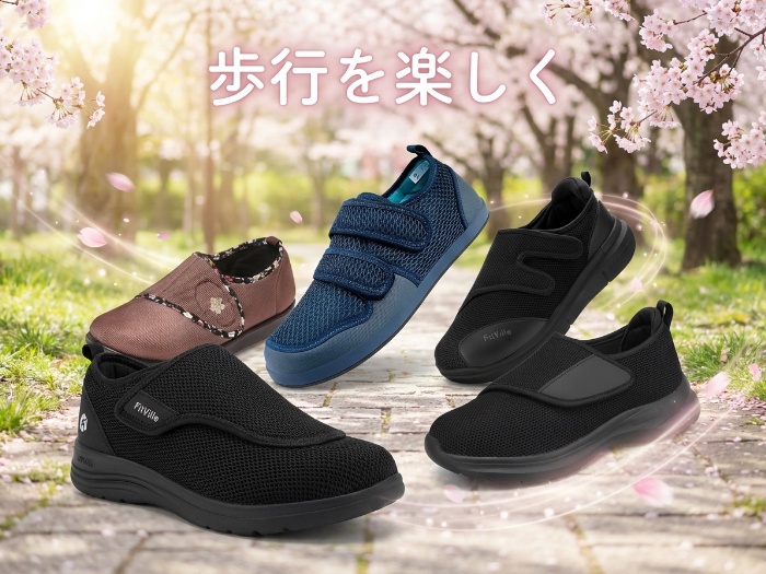 歩く喜びを取り戻す、最新介護シューズセレクション
